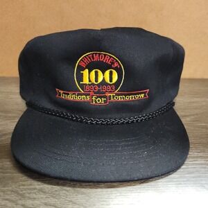 Vintage Cobra‎ Caps Whitmore's 100th Anniversary Snapback Hat Black Green